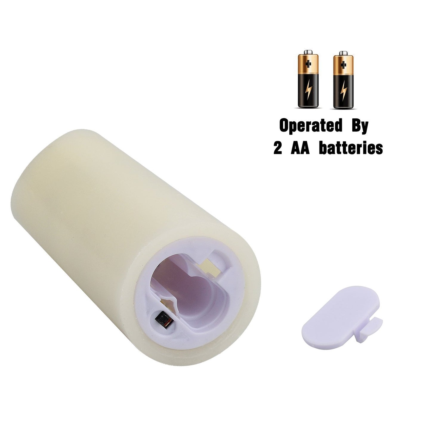 Vinkor Flameless Candles Battery Operated Candles Real Wax Pillar LED Candles with 10-Key Remote and Cycling 24 Hours Timer (Ivory Set of 12 (D2.2 X H 5"))