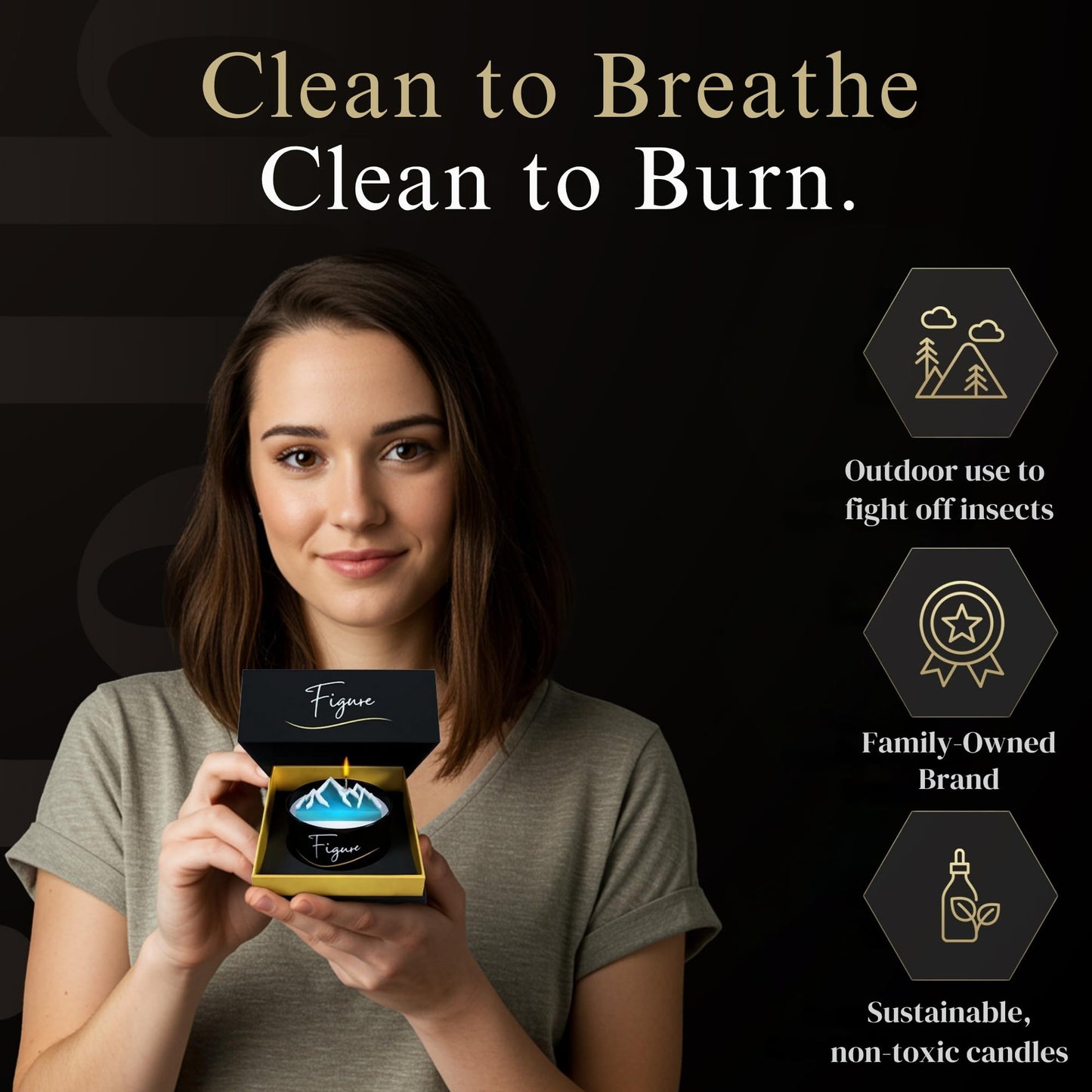 All-Natural Football Candle – Eucalyptus Scent | Hand-Poured in The USA | Beeswax & Soy Wax | Essential Oils | 100% Beeswax Wick | Premium Gift Box | Candle Gifts for Men & Women