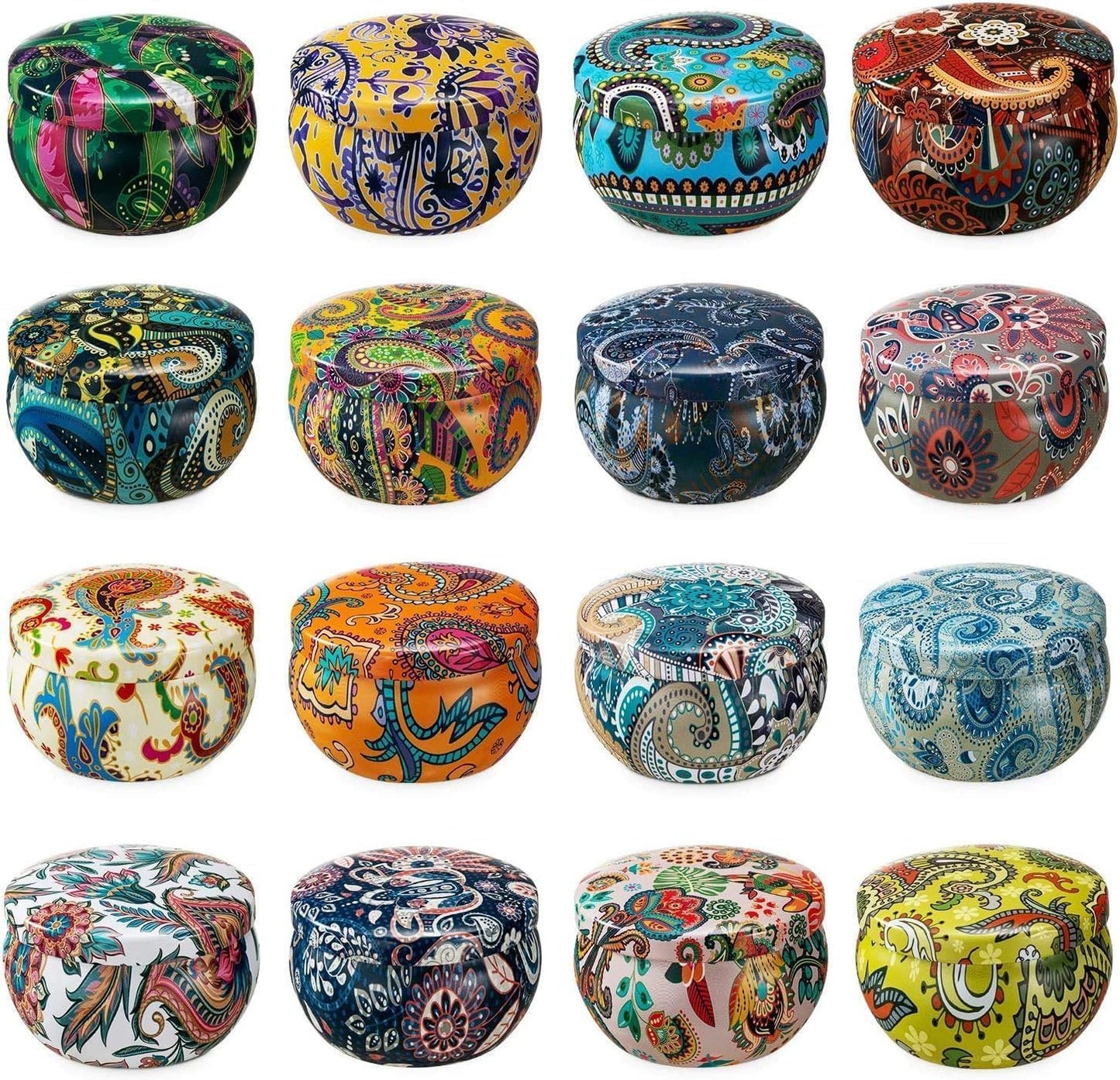 YOROXRG Set 16 Pack Scented Candles Gifts Soy Wax Travel Tin Jar Candles for Home 2.5 OZ Scented Candles for Mom for Christmas, Birthday, Thanksgiving, Mother's Day…