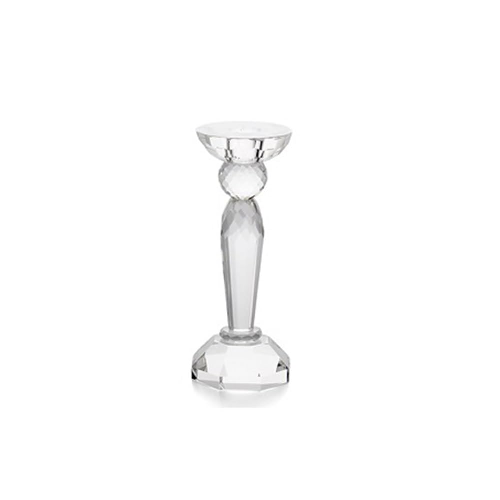 Candle Holders Creative Crystal Candle Holder, Elegant Candle Holder, Centerpiece for Weddings, Churches, Halloween, Dining and Home Decoration Decorative Candlestick(Small)