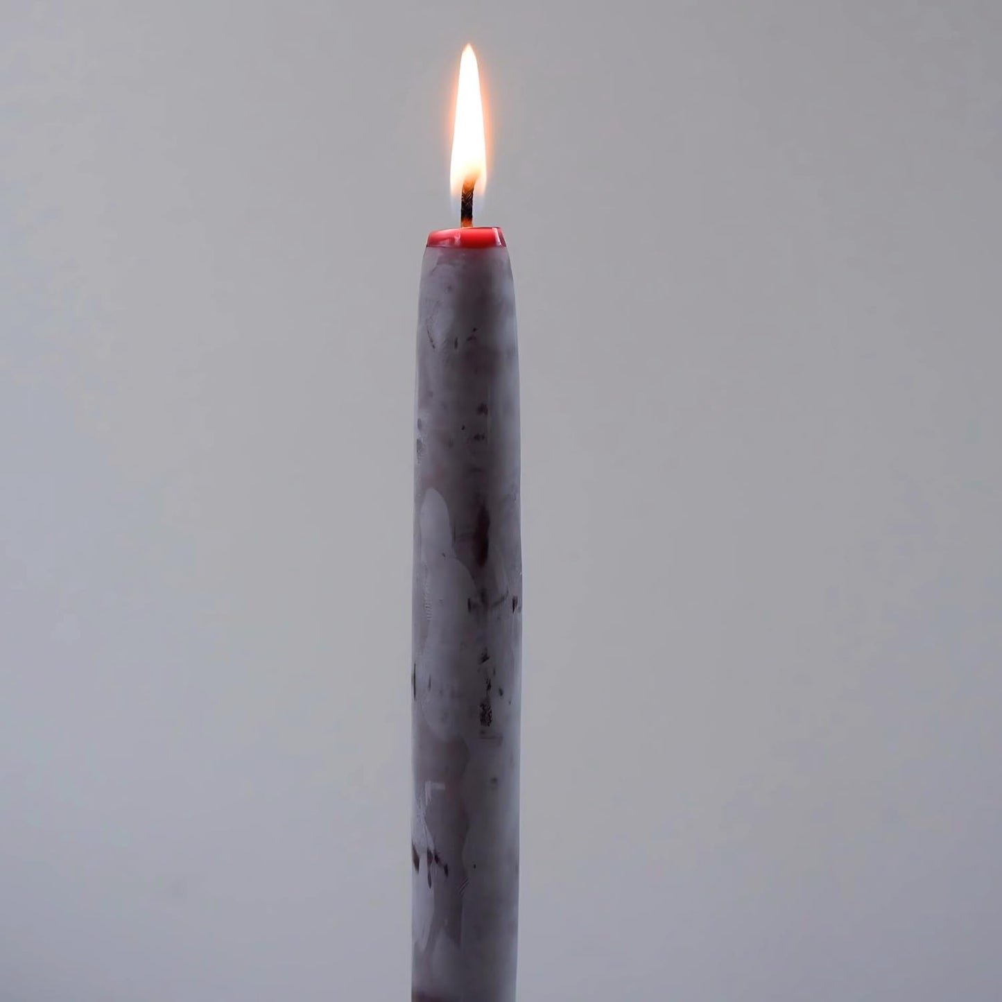 Candlestock Beeswax Taper Candles – Standard 7/8" Diameter, Pure 100% Natural USA Beeswax, Cotton Wick, Dripless, Long-Burning, Handmade in Woodstock, NY- 10 Inches - 1 Pair (2 Candles) - Plum Purple