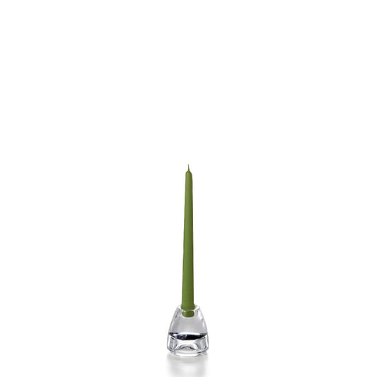 yummi Green Tea Taper Candles -10 inch - 12 per Pack