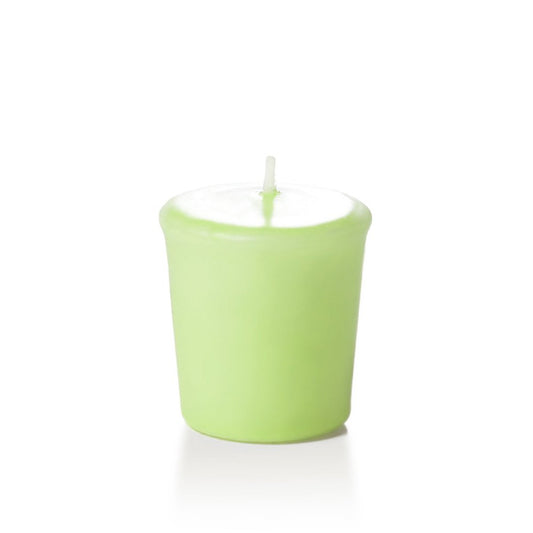 yummi 15hr Unscented Mint Votive Candles -9 per Pack