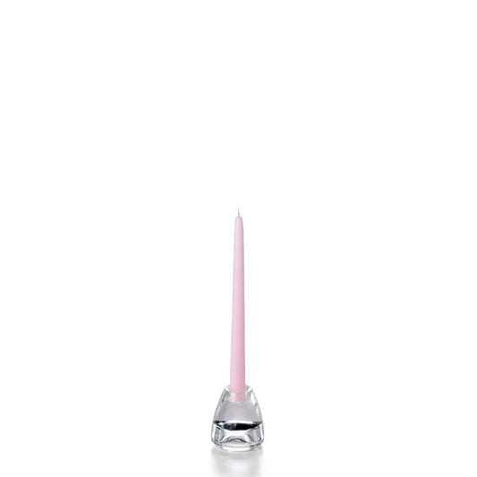 yummi Blush Taper Candles -10 inch - 12 per Pack