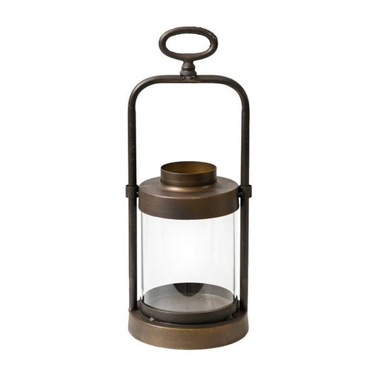 Candlestick Holders Vintage Candle Lanterns, Metal Hurricane Candle Holder for Pillar Candle Hanging or Floor Table Decor for Wedding Party Table Centerpiece Candle Holders (Color : A)