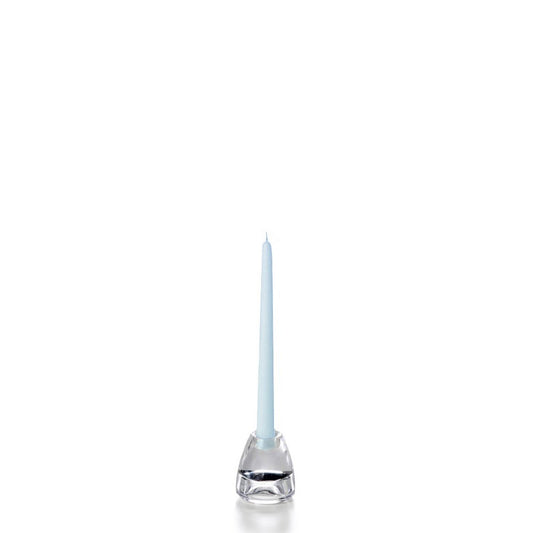 yummi Ice Blue Taper Candles -10 inch - 12 per Pack