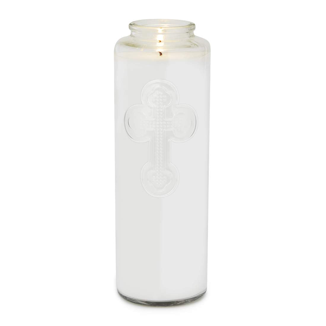 Root Candles Clear Glass Devotional 7-Day Prayer Candle, 1-Count, Sacred Heart of Jesus (Pack of 2)