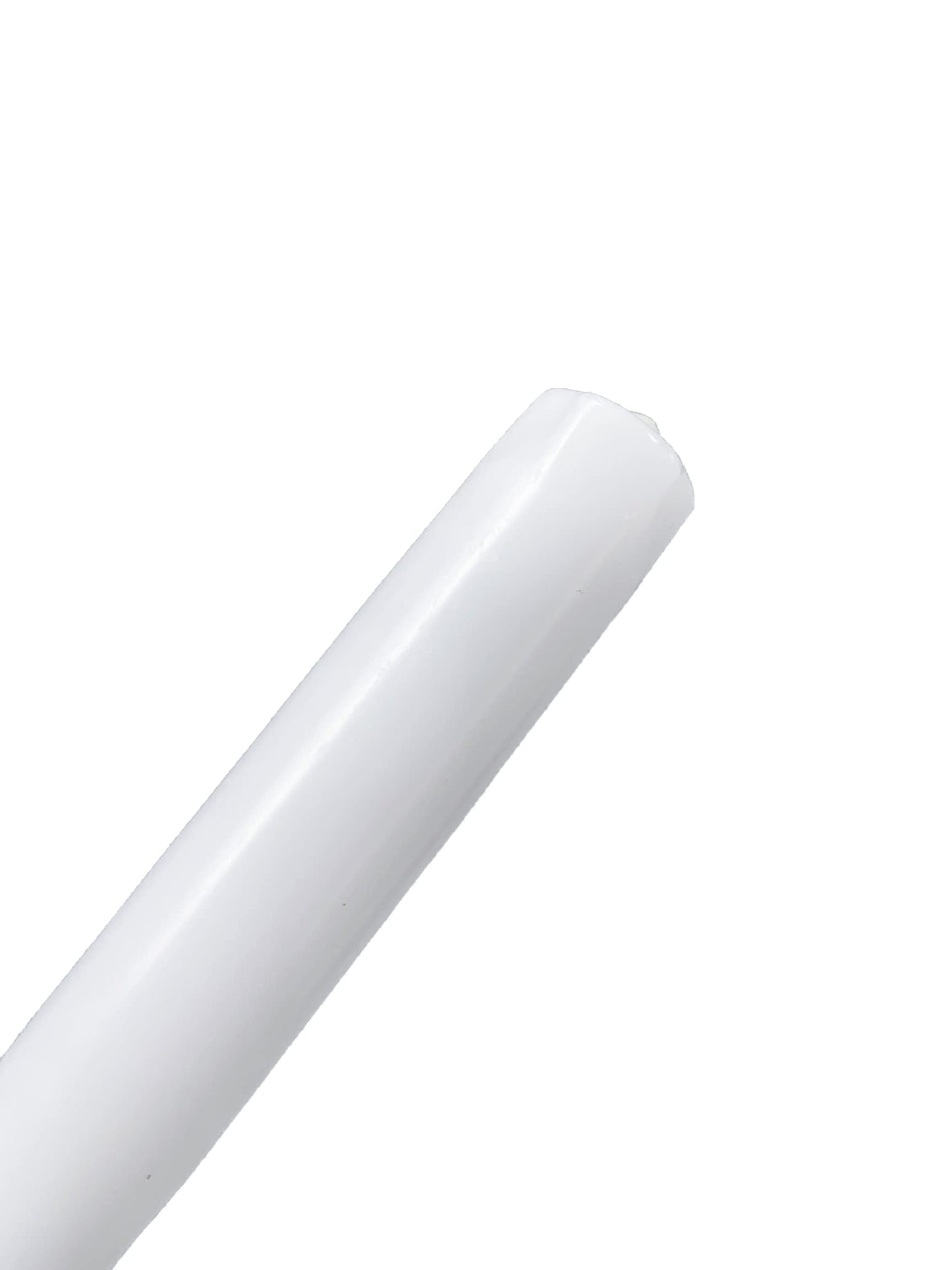 D'light Online Elegant 10" Black Tie Taper Candles Premium Quality- Unscented, Hand-Dipped Tapered Candles, Dripless and Smokeless - Set of 12 (10 Inch, Black Tie)