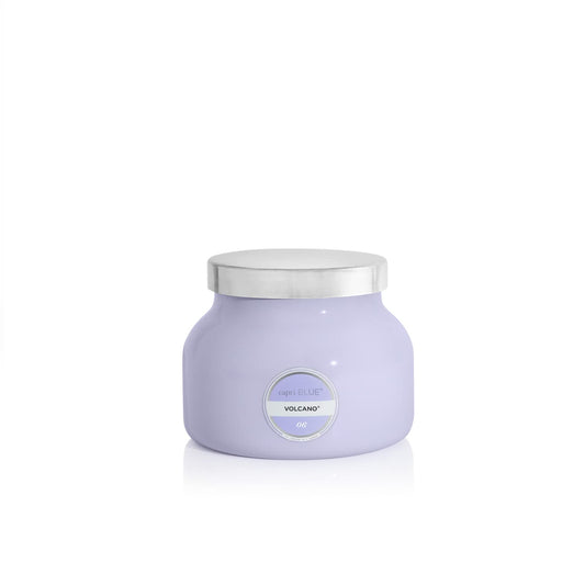 Capri Blue Volcano Scented Candles - Luxury Glass Jar Candles for Home Scented with Tropical Fruit & Sugared Citrus - Soy Wax Blend - Lavender Colored Jar (8 oz)
