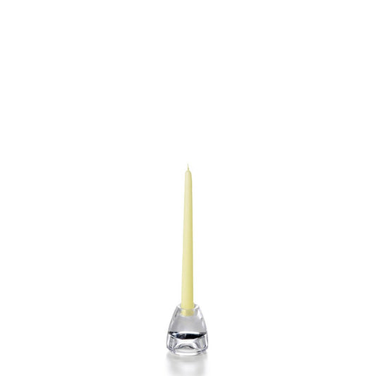 yummi Buttercup Yellow Taper Candles -10 inch - 12 per Pack