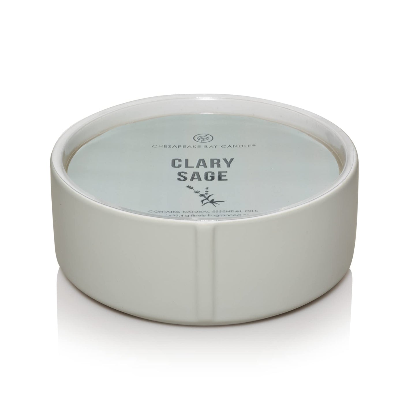 Chesapeake Bay Candle PT42075 Candle, Multi-Wick Ceramic, Clary Sage