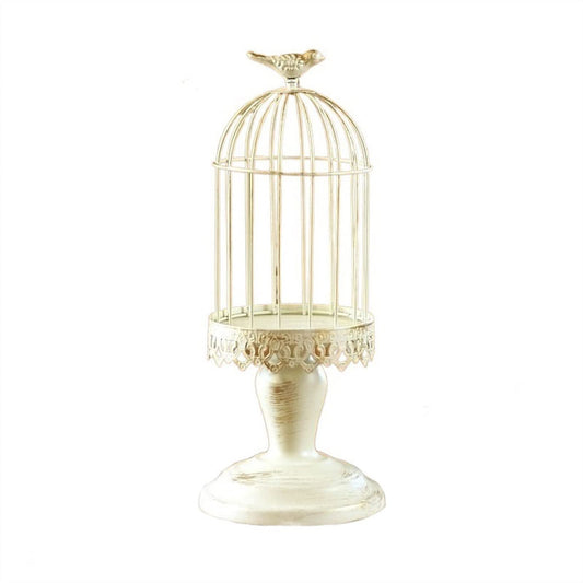 cfycfy987 Candelabra Vintage European Style Birdcage Candlestick Home Decoration High Foot Candlestick Decoration Candle Holder Candle Sticks Holder(Large)