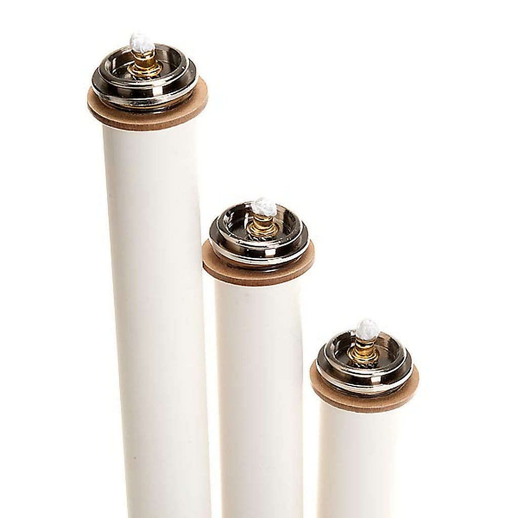 Holyart Liquid Candle with refillable Container, 2.5 cm diam., 50 cm (19.69 inc.)