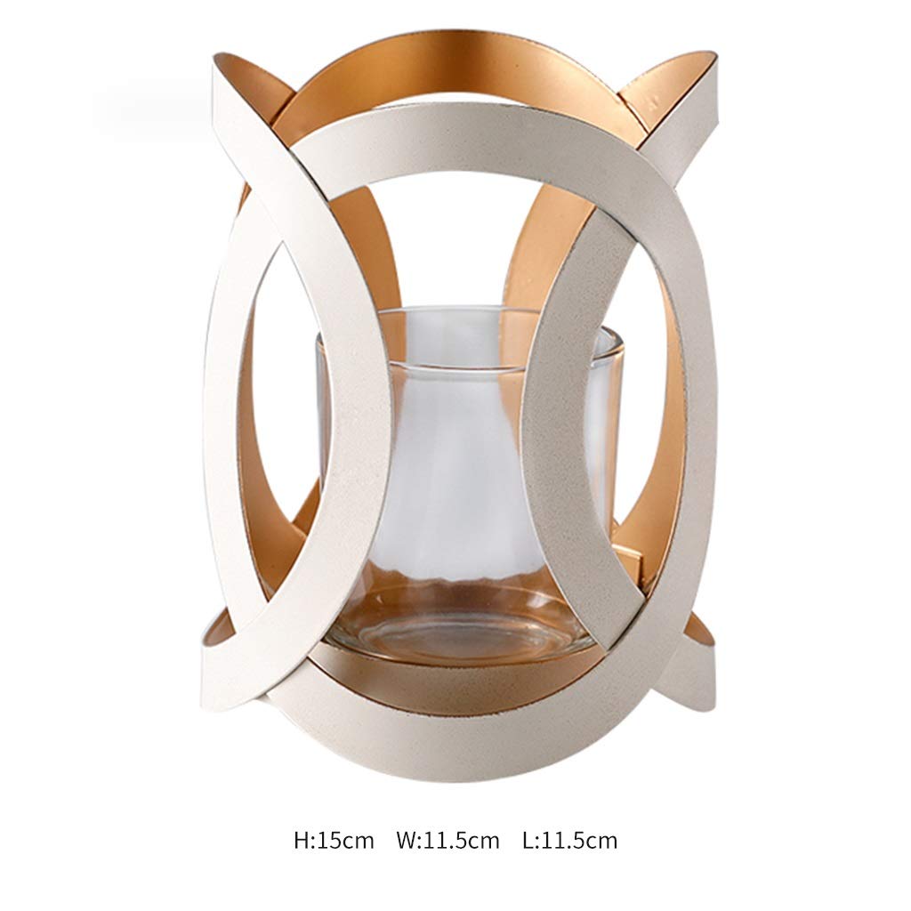 XILIN-1987 Candle Holderss European Minimalist Candle Holder Candlelight Dinner Props Candlestick Restaurant Home Furnishings Decorative Candlestick