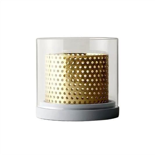 Candlestick Holders Aromatherapy Candlestick Table Center Decorative Glass Candle Holder High Temperature Resistant Candle Holders (Size : B)