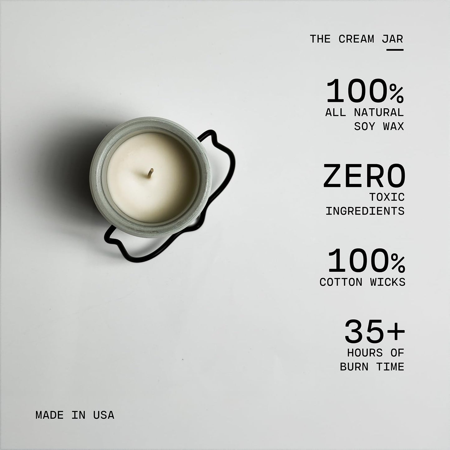 Milkhouse Candle Company Hey Pumpkin! Soy Candle - Salted Caramel | Cinnamon & Clove | Vanilla & Pumpkin Scented - 5 oz Cream Jar with Lid, 35+ Hour Burn Time, Made in the USA