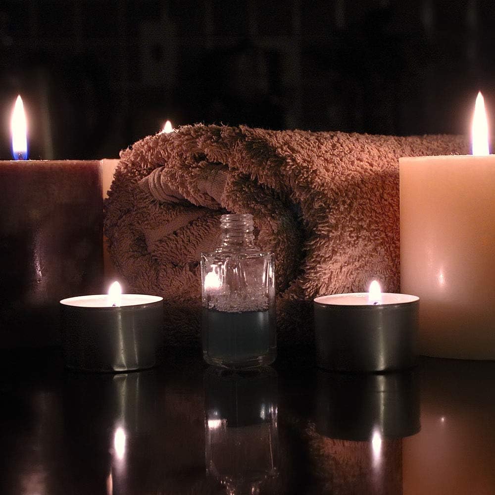RK_Enterprises Tealight Candles 100% Pure Wax, Unscented, Long Burning Tealight, 9 Hours Burn time, White Unscented Tea Light Candles (Pack of 50)