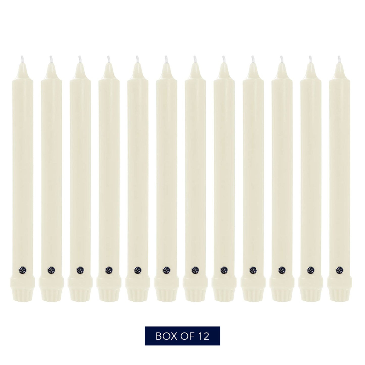 Colonial Candle Ivory Unscented 12 Inch Classic Candles