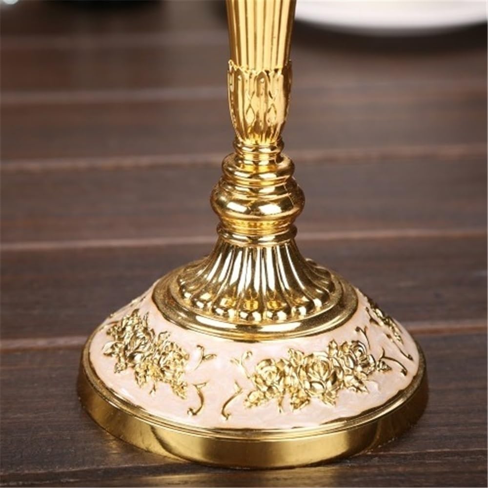 WANGHAI2024M Candle Holders European Retro Five-Head Candle Holder Home Wedding Props Decorative Candlestick Candlestick Holders
