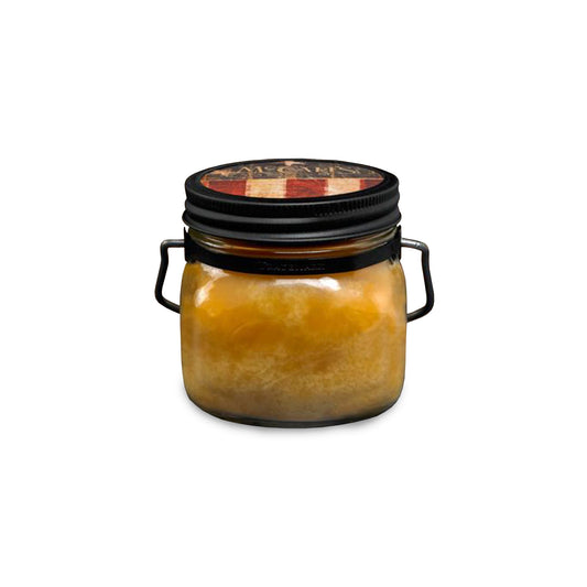 McCall’s Candles | Honey & Cornbread | 16 oz Two-Wick Scented Candle | USA-Poured | Vintage Mason Jar with Carrying Handle | Warm Honey, Vanilla & Skillet Cornbread Fragrance