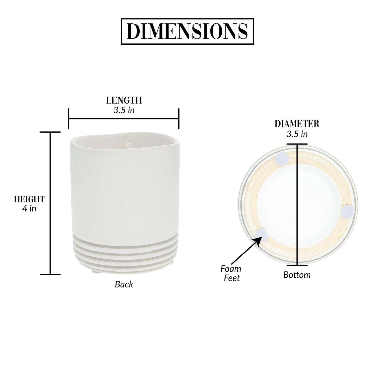 Pavilion Gift Company - Forever in My Heart - 10oz Wax Reveal Secret Surprise Message Single-Wick Jasmine Scented Candle Pet Bereavement Memorial in Memory Funeral Gift Condolence Sympathy Present