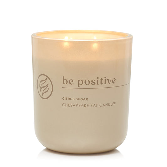 Chesapeake Bay Candle Intentions Collection Candle Be Positive: Perspective is everything (Citrus Sugar) 13 oz Home Décor