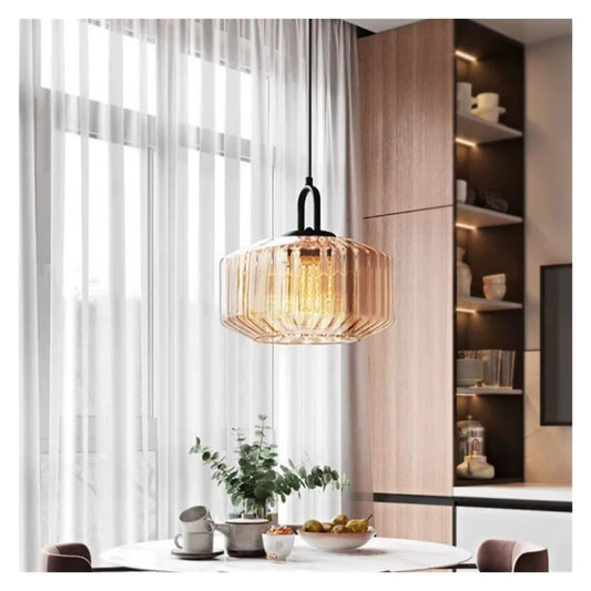 Modern Minimalist Restaurant Coffee Shop Bedroom Counter Living Room Colored Glass Lighting Pendant Lamp,Indoor Illumination