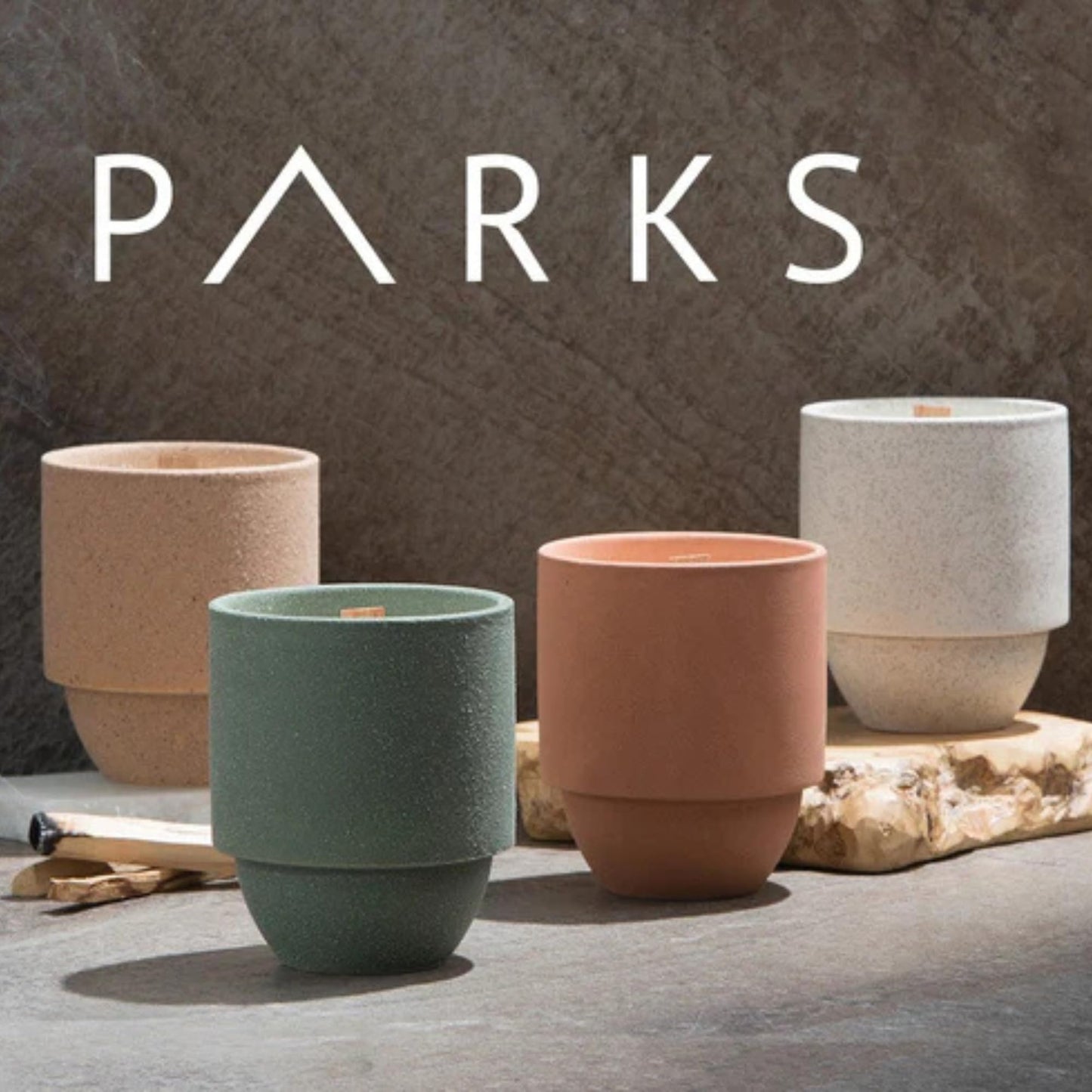 Paddywax Parks, Acadia Scented Candle in Reusable Ceramic Jar with Crackling Wood Wick, Soy Candle with Approx. 77 Hour Burn Time, Decorative Gift Candles for Home, Seagrass & Driftwood Scent, 11 oz