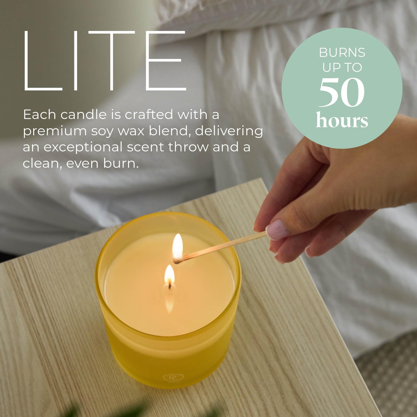 PartyLite Tamboti Woods Scented, Notes of Fragrant Amber, Smoked Patchouli, Lavender & Green Moss, 10oz 1-Wick Aromatherapy Refillable Jar Candle, 50 Hour Burn Time, Sustainable Wax in Reusable Vessel