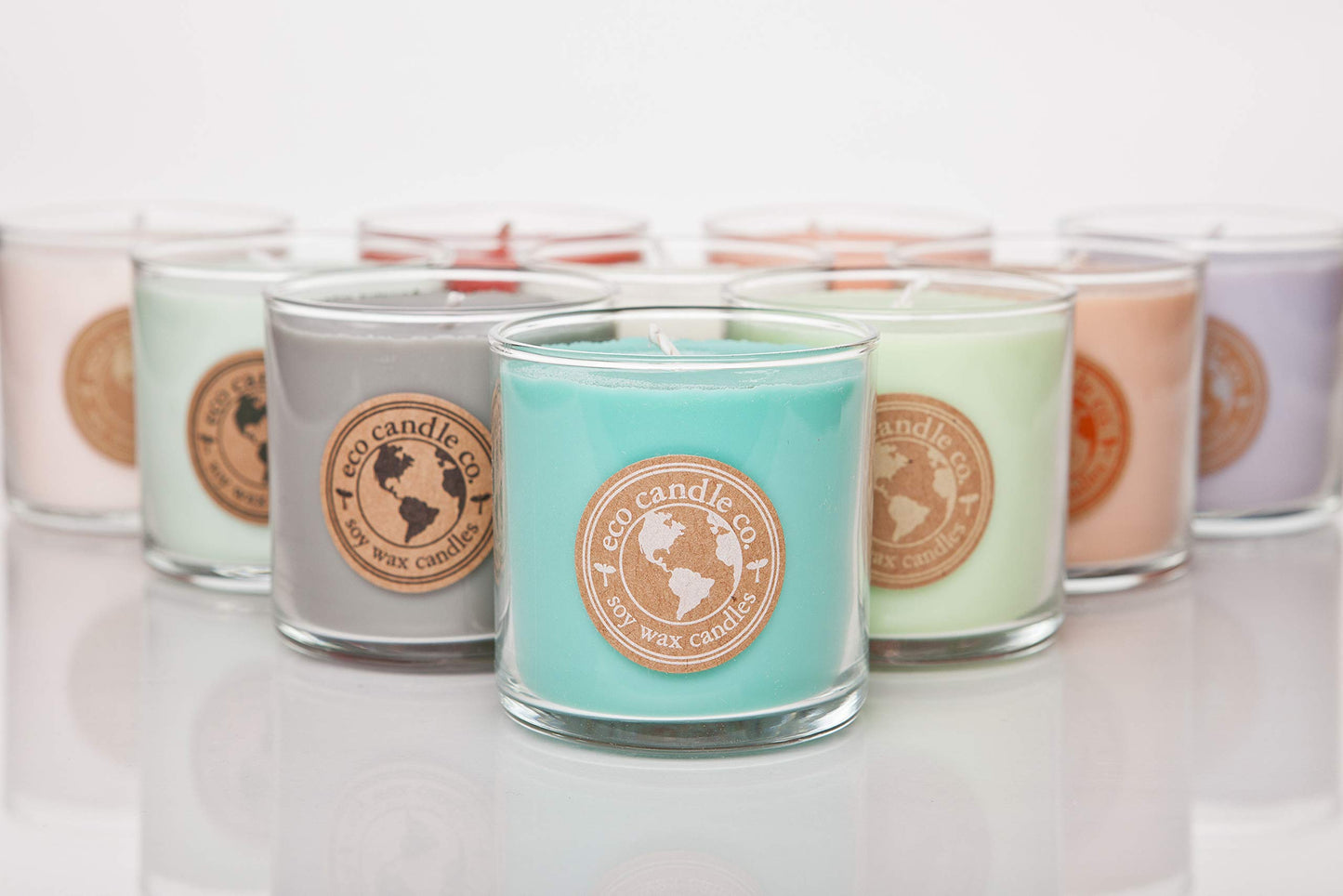 Eco Candle Co. Recycled Candle, Goddess, 6 oz. - Scents of Patchouli, Jasmine, Sandalwood, Cinnamon, Vetiver, & Musk - 100% Soy Wax, Hand Poured, Phthalate Free, Midwest Grown Soybeans