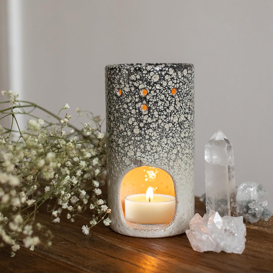 36PCS Pure Beeswax Tealight Candles, Natural Scent, Clear Cup,White
