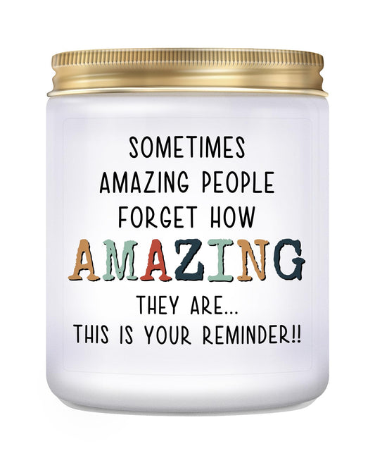 KLL Gifts for Mom from Daughter Son, Best Mom Gifts, Birthday Thanksgiving Christmas Gift for Mother Stepmother Adoptive Mother - Lavender Scented Candle