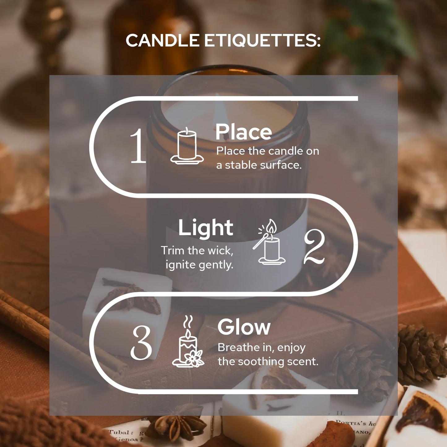 Carnatia Jasmine & Oud Scented Candle – 7 oz | 100% Soy Wax with Cotton Wick | 50 Hour Burn | Aromatherapy Candle for Home, Mood Lift & Relaxation | Gift for Women & Men
