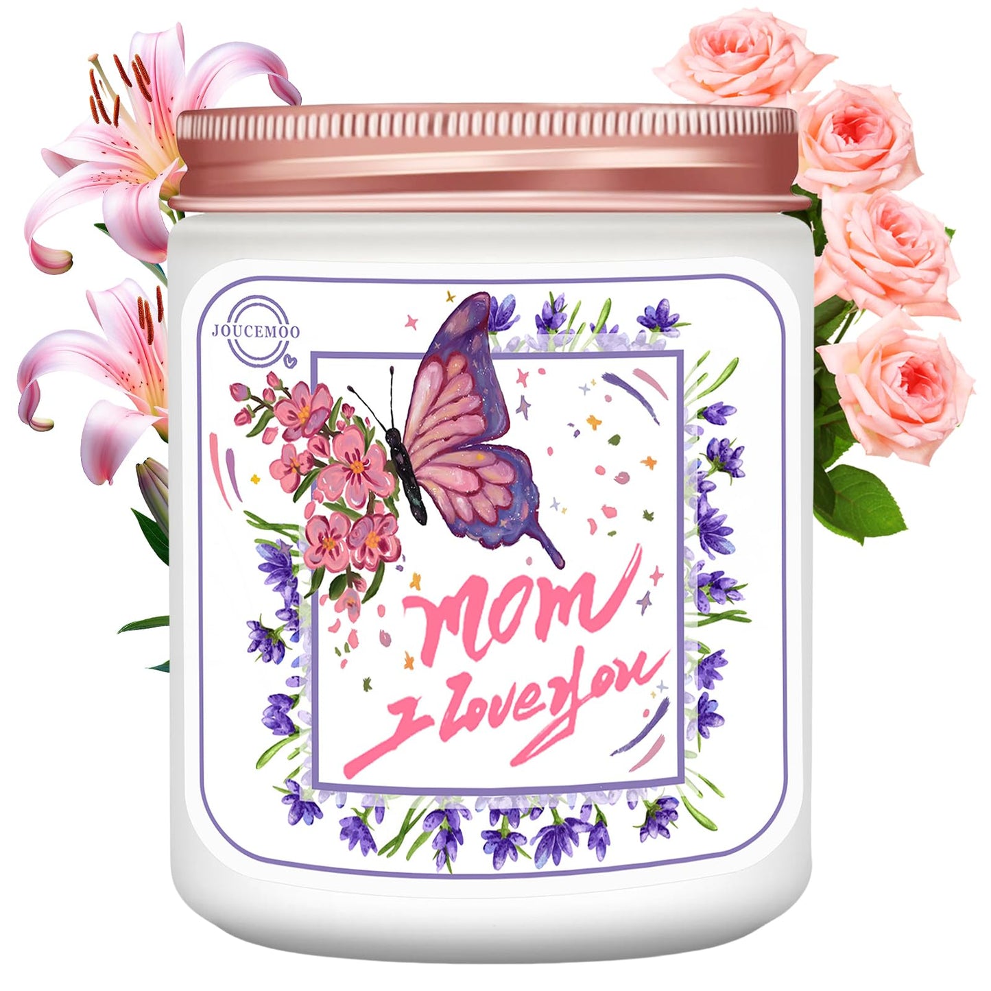 Mothers Day Gifts for Mom - Scented Candles for Home, Aromatherapy Candle for Relaxing, Soy Wax Candles, 50 Hour Long Burning, Birthday Gifts for Women