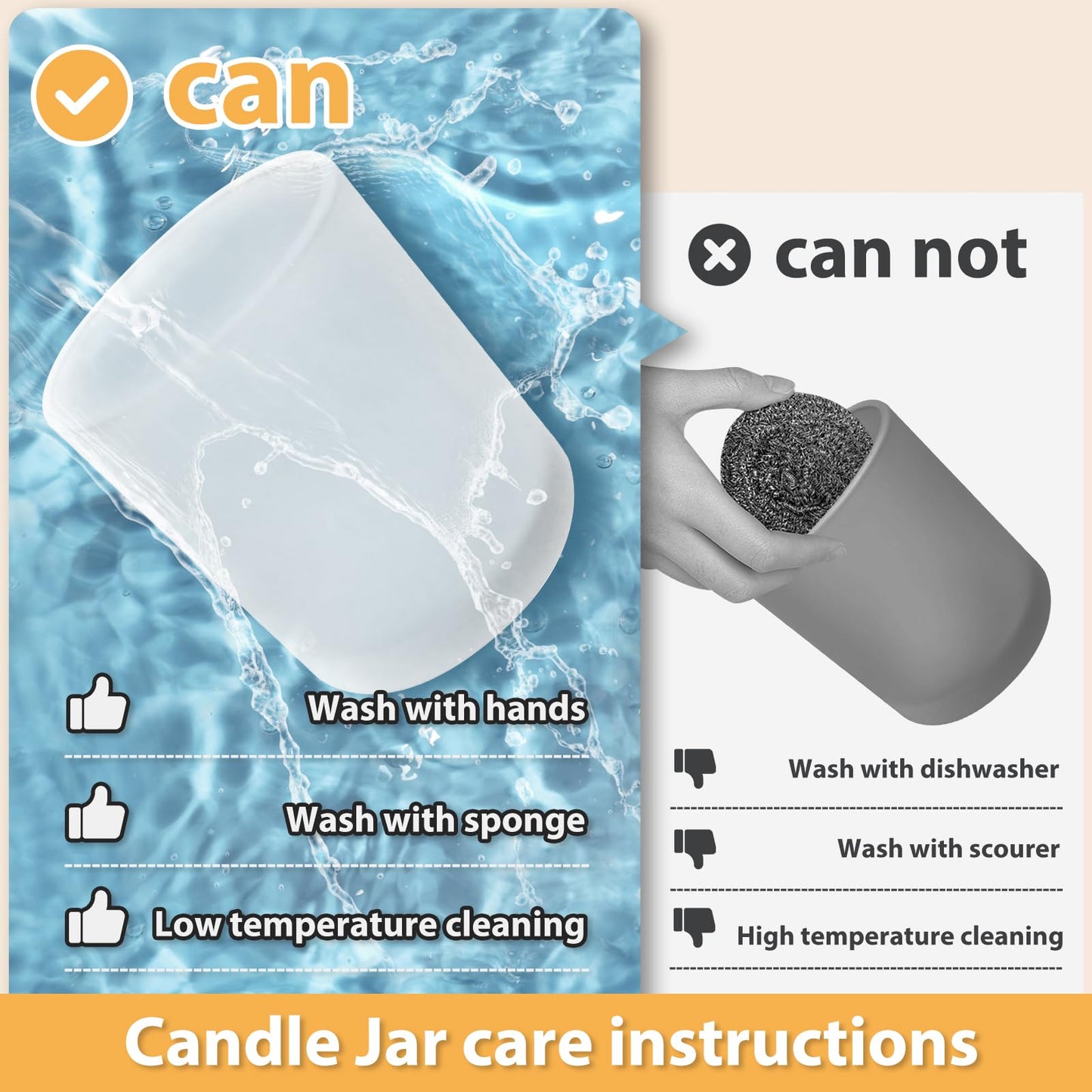 SHOWIN 10 OZ Thick Candle Jars for Making Candles 15 Pcs, Empty Jars with Wood Lids for Candle Making, Sample Container, Frosted Pink