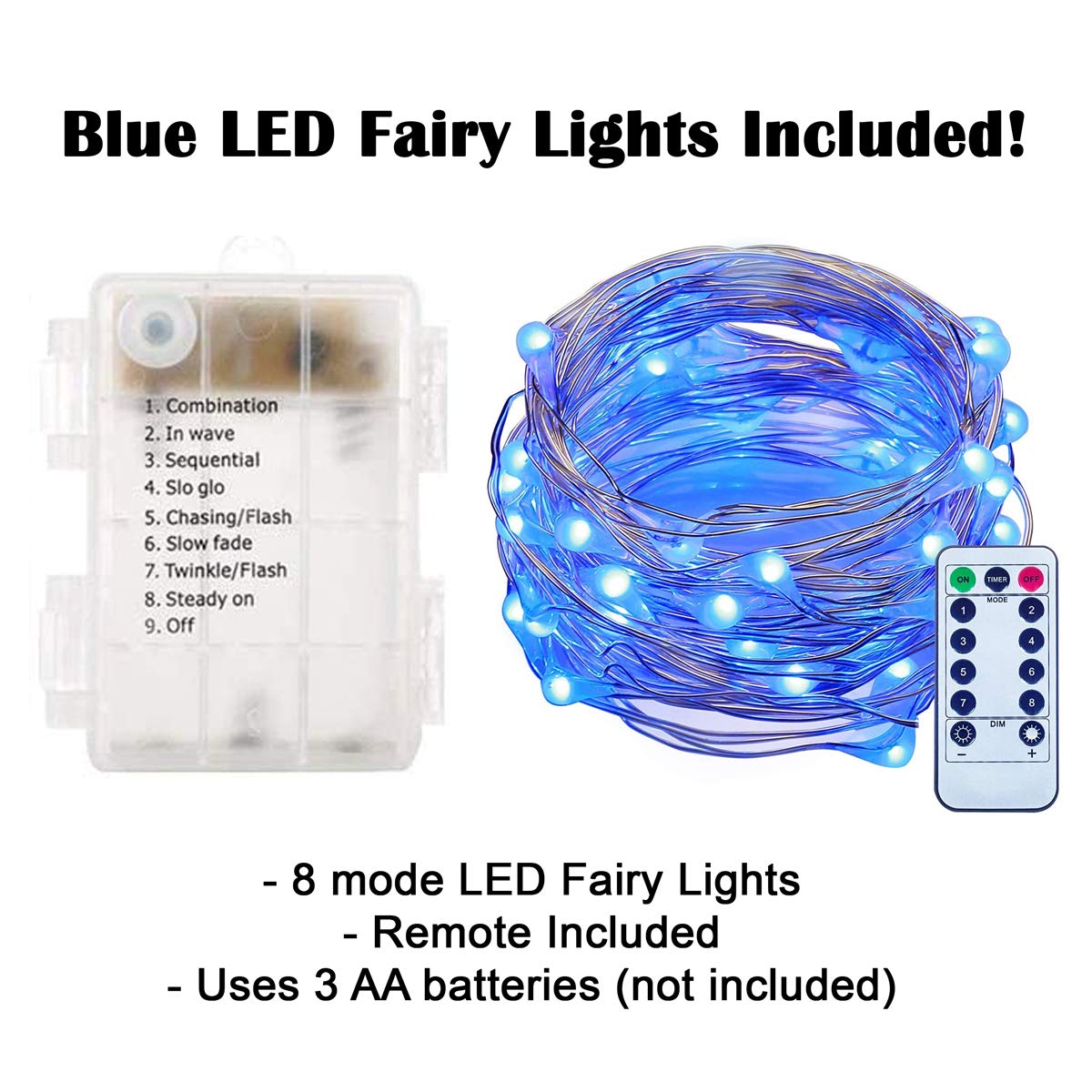 Vela Lanterns Decorative Indoor Moroccan Candle Holder & LED Fairy Lights -Twinkle Turkish Lamp, Fantasy Home Decor Table Centerpieces, Hanging Outdoor Patio Porch Wedding Ramadan (10.5", Cobalt)