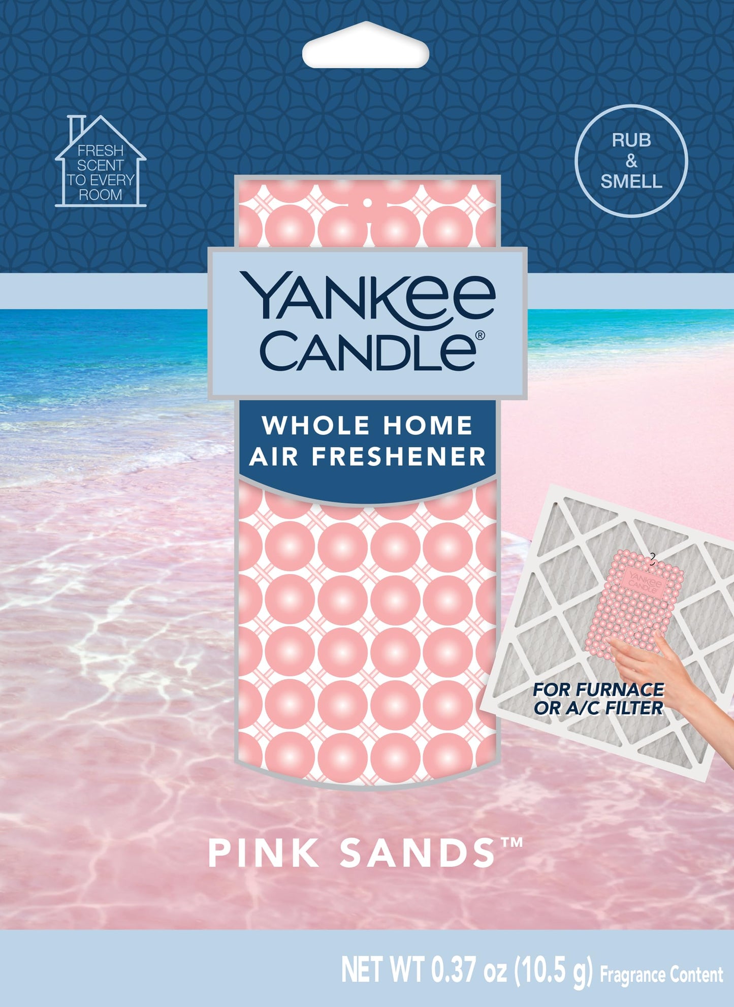 Yankee Candle Whole Home Air Freshener Variety Pack (Bahama Breeze, Catching Rays, Sun and Sand, & Pink Sands) (1ea / Pack of 4)