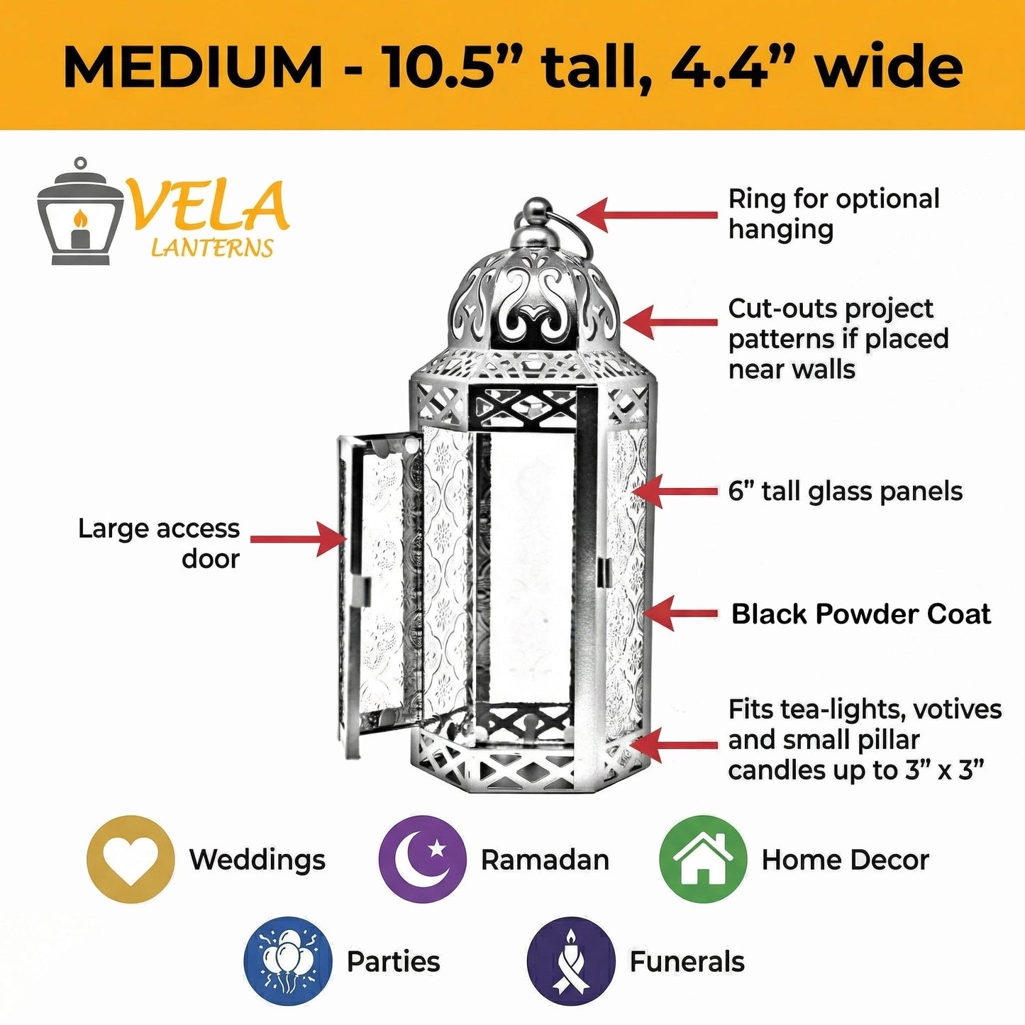 Vela Lanterns Candle Holder, Gothic Dark Academia Decor, Red Moroccan Lantern, Turkish Lamp, Whimsigoth Medieval Goth Accents, Hanging Centerpiece, Vampire Home Bathroom Decoration, Medium, 2-Pack