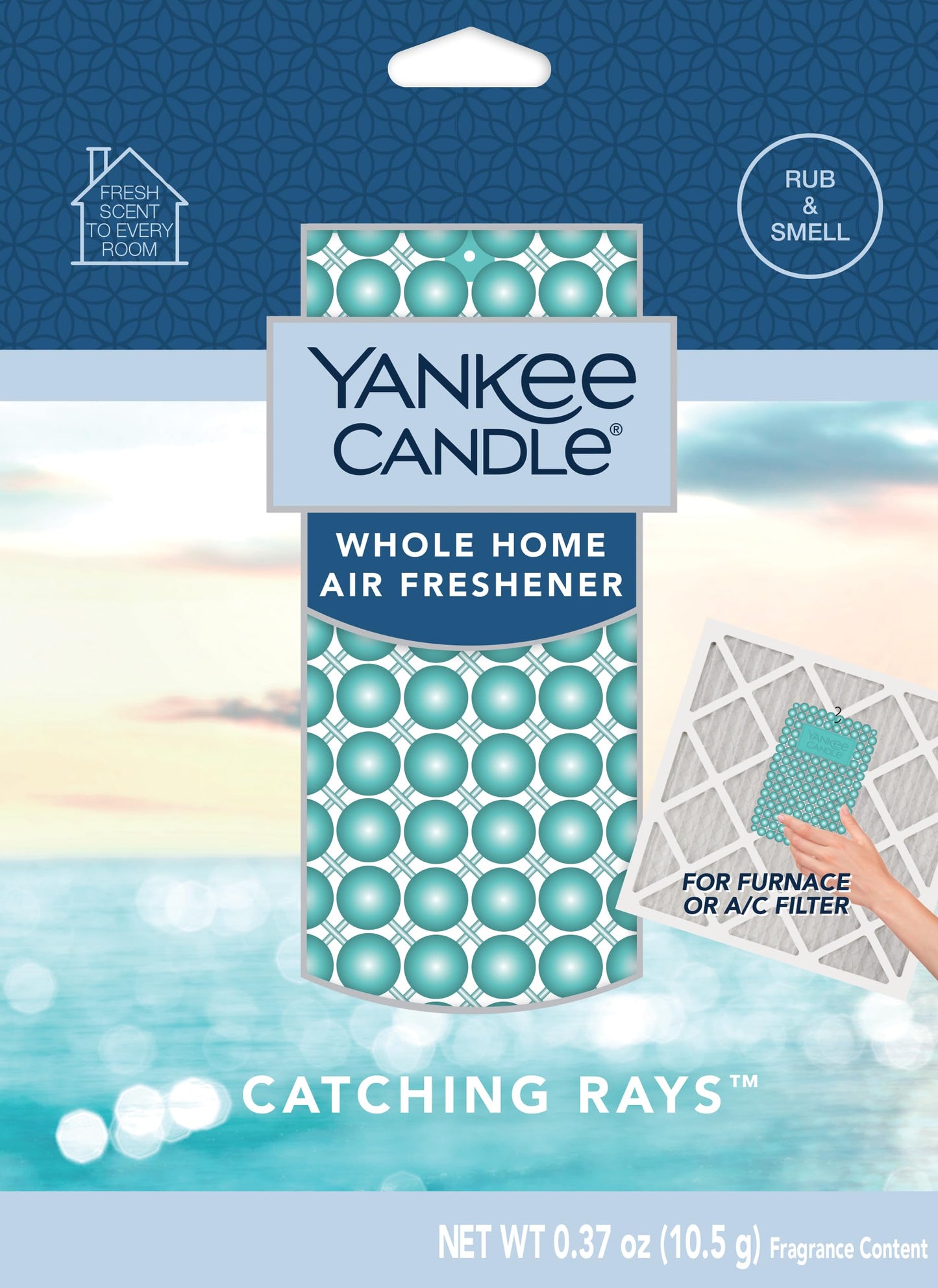 Yankee Candle Whole Home Air Freshener Variety Pack (Bahama Breeze, Catching Rays, Sun and Sand, & Pink Sands) (1ea / Pack of 4)