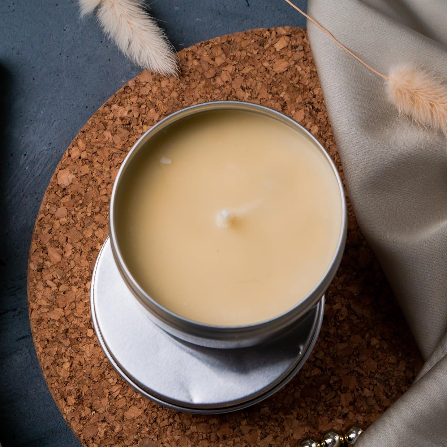 MECCANIXITY 3oz Candle Tins, 12pcs Metal Candle Tins Jars with Lids Round Empty Tin Can Containers Bulk for Storage Tea and Making DIY Arts Crafts Christmas Gifts, Purple