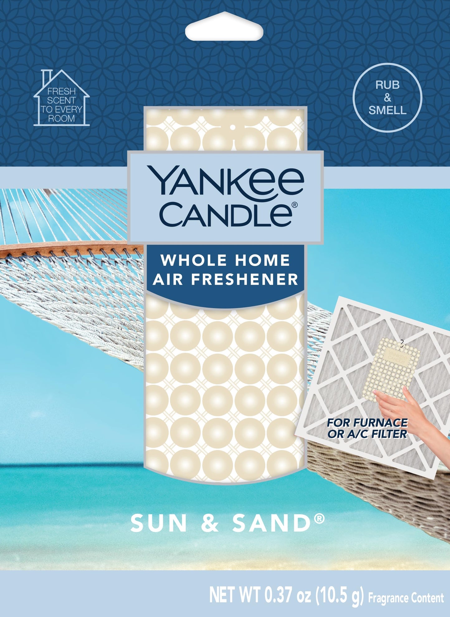 Yankee Candle Whole Home Air Freshener Variety Pack (Bahama Breeze, Catching Rays, Sun and Sand, & Pink Sands) (1ea / Pack of 4)