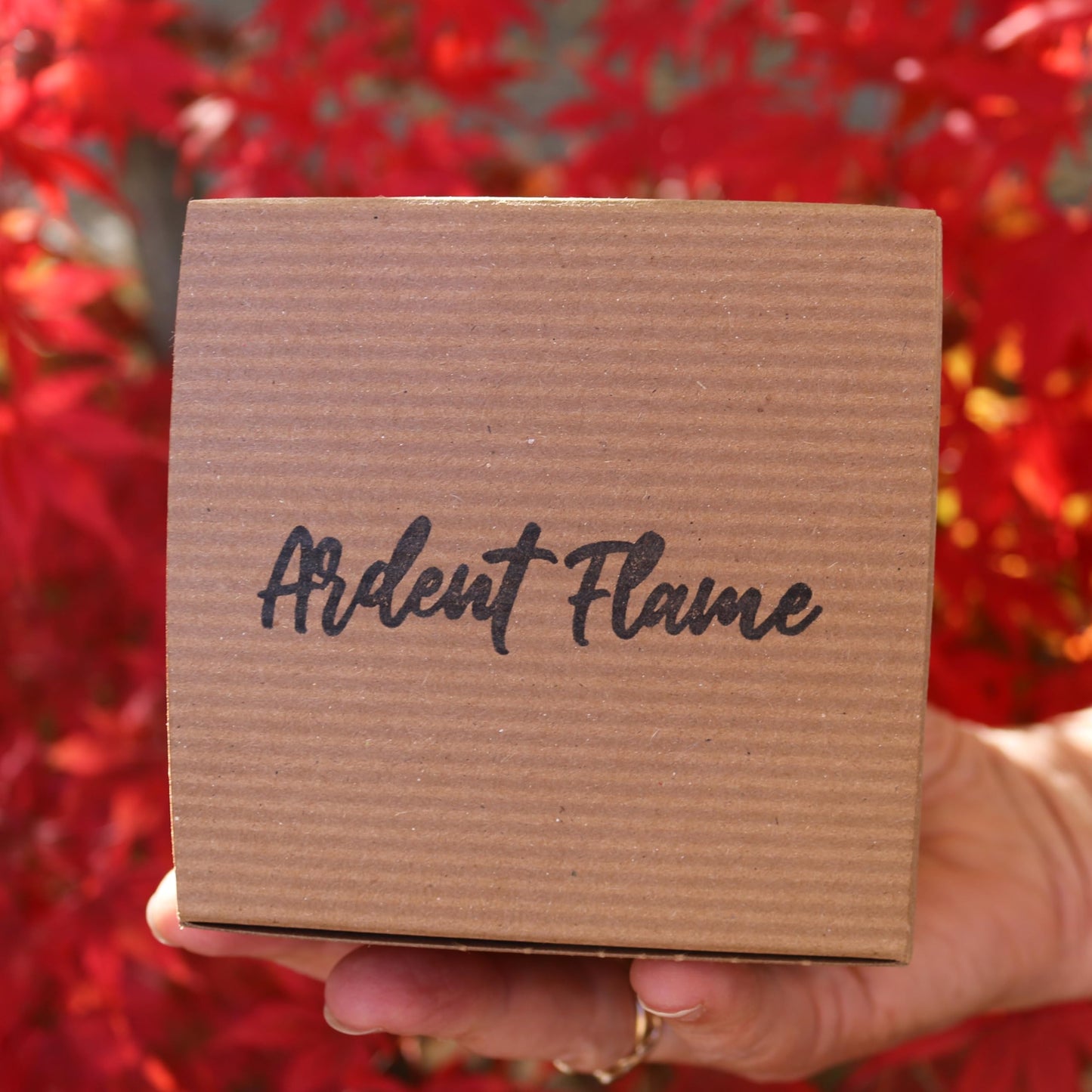 Ardent Flame Candles | Rosemary and Sage | 100% Natural Soy Wax Candle for Home Decor | Highly Scented | Premium Fragrance | Handmade in Vermont, USA | 8 oz | Long Lasting | Gift for Women and Men