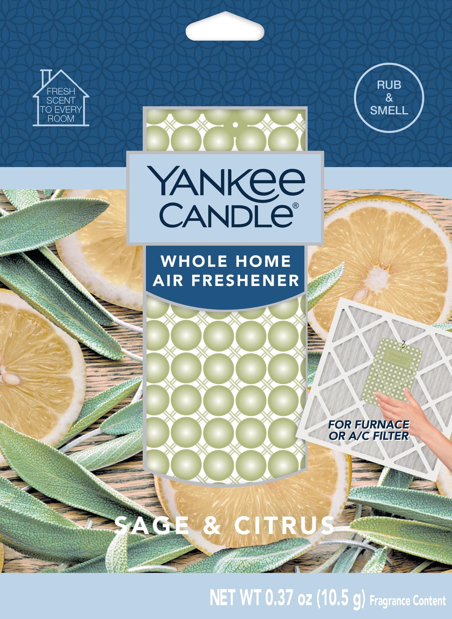 Yankee Candle Whole Home Air Freshener Variety Pack (Midsummer's Night, Dried Lavender & Oak, Sage Citrus, & Pink Sands) (1ea / Pack of 4)