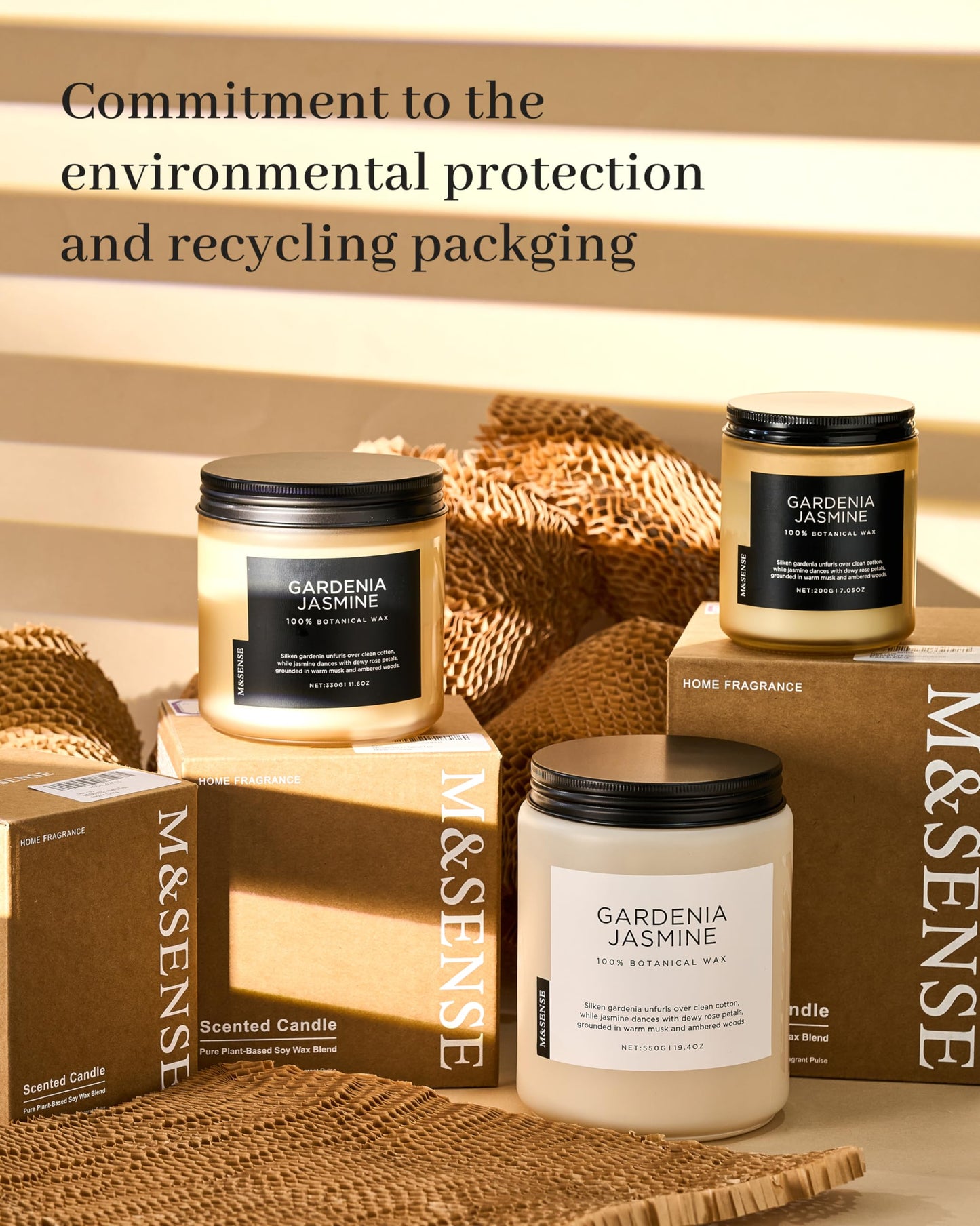 M&SENSE Juicy Watermelon Scented Candles for Home, 7.05oz Natural Soy Wax, 50 Hours Slow Burning, Non Toxic Organic Candles, Fruit Scent Aromatherapy Home Fragrance for Housewarming Gifts
