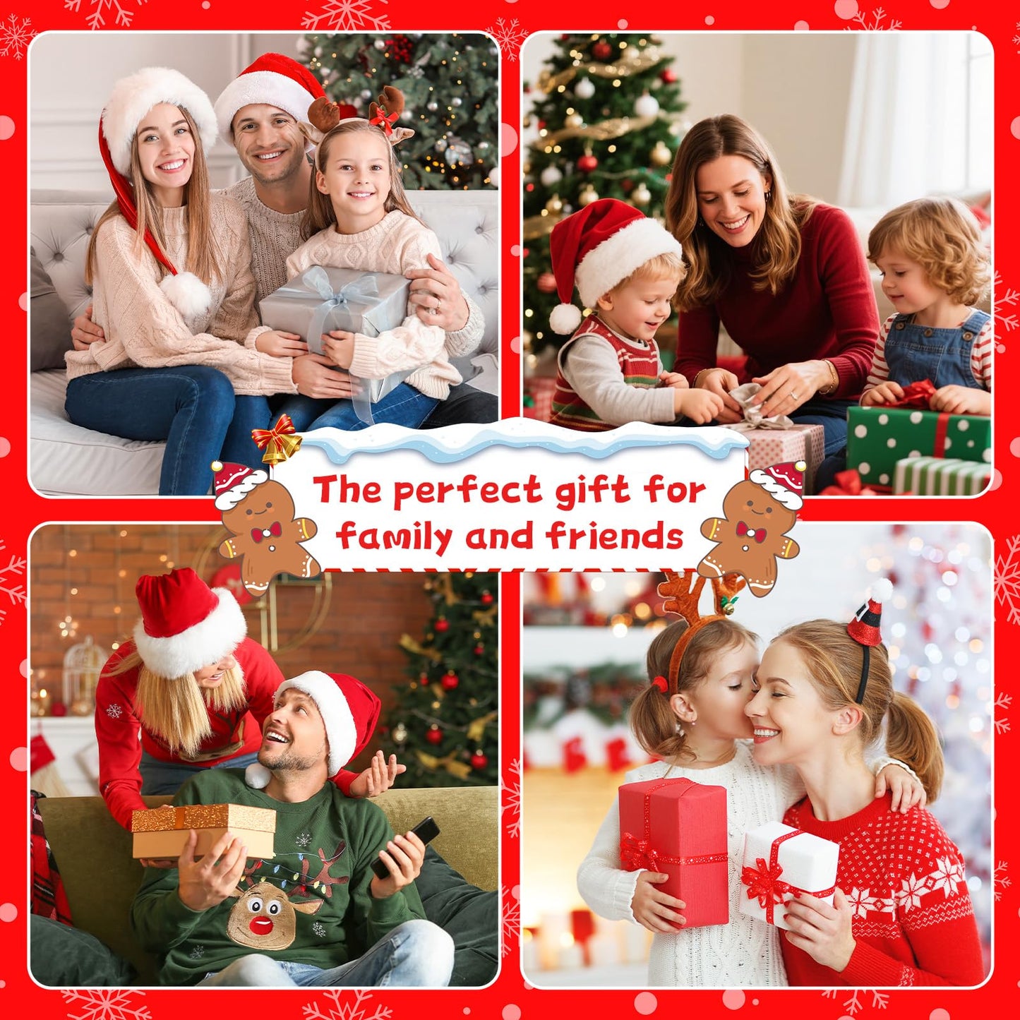 Christmas Snow Globes, Light Up Snow Globe with 6H Music Timer, Auto Snowfall, USB or Battery Powered, Christmas Globe with Santa Snow Globe Scene, Indoor Christmas Decorations for Home, 11.4 Inch