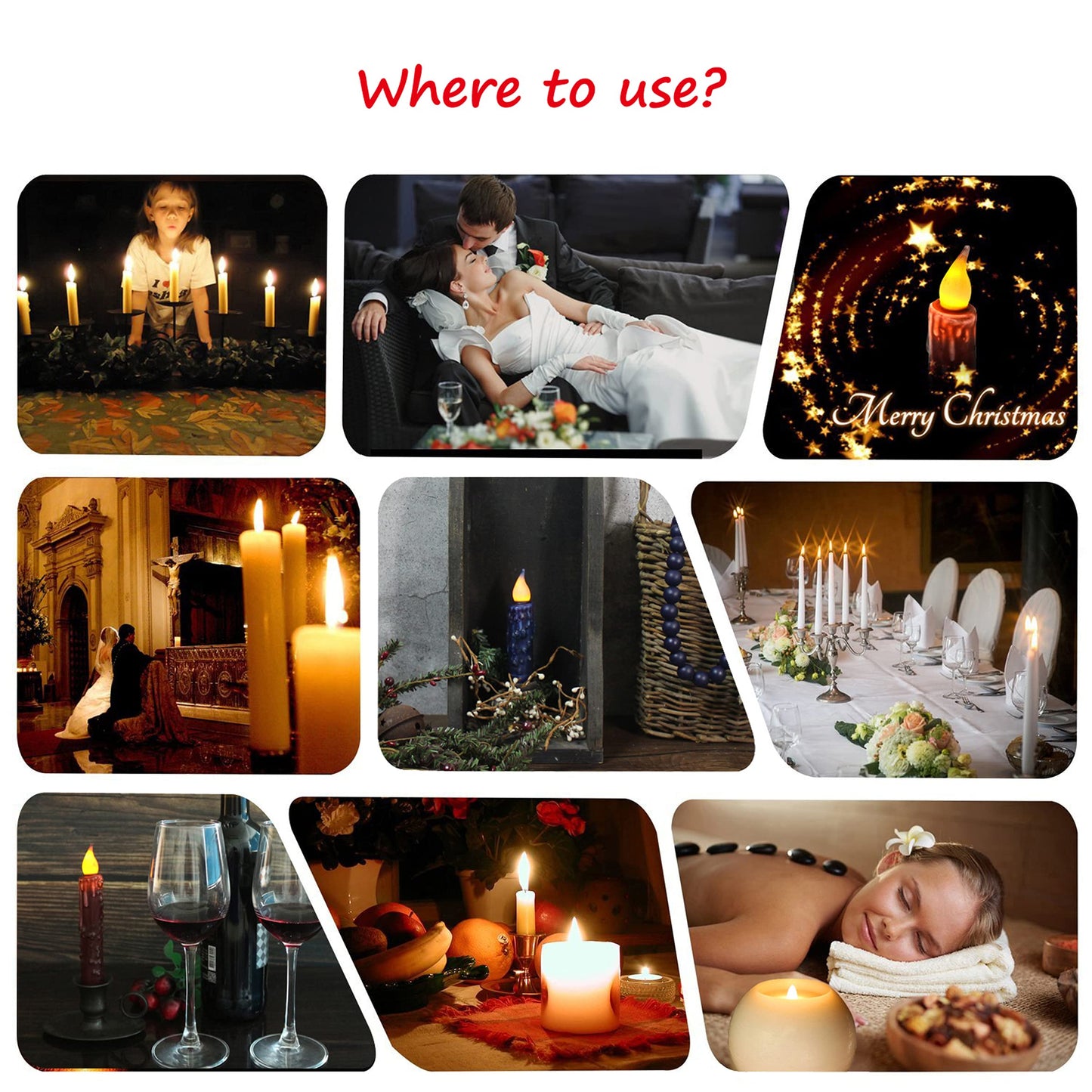 CVHOMEDECO. Real Wax Hand Dipped Battery Operated LED Timer Taper Candles Rustic Primitive Flameless Lights Decor, 4-3/4 Inch, Navy Blue, 3 PCS in a Package