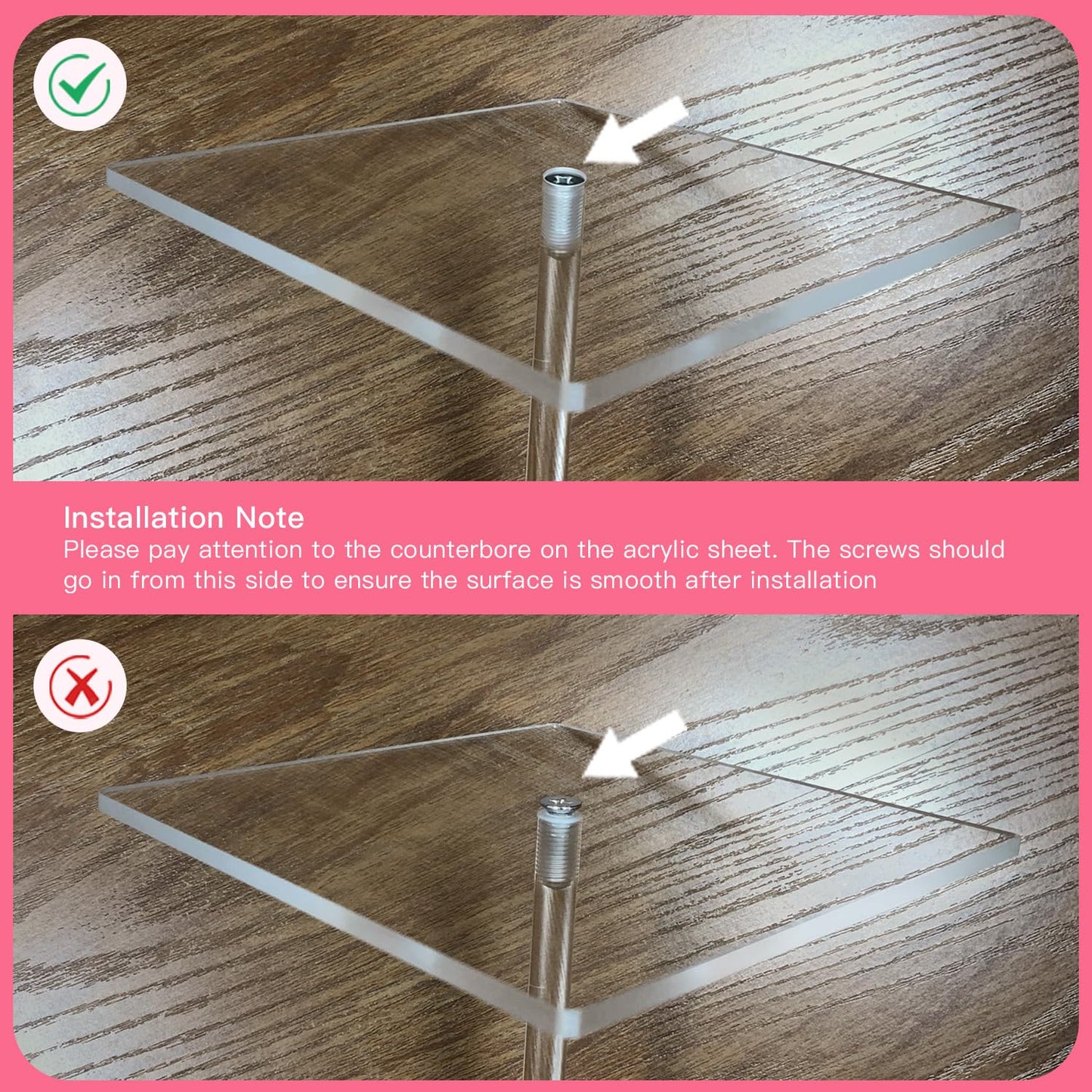 TEKXYZ Clear Acrylic Balloon Stands for Table, Adjustable Height 15.75 Inch, 23.6 Inch, 31.5 Inch Reusable Balloon centrepieces Toy Balloons, for Wedding, Birthdays Table& Floor Decor (Set of 4)