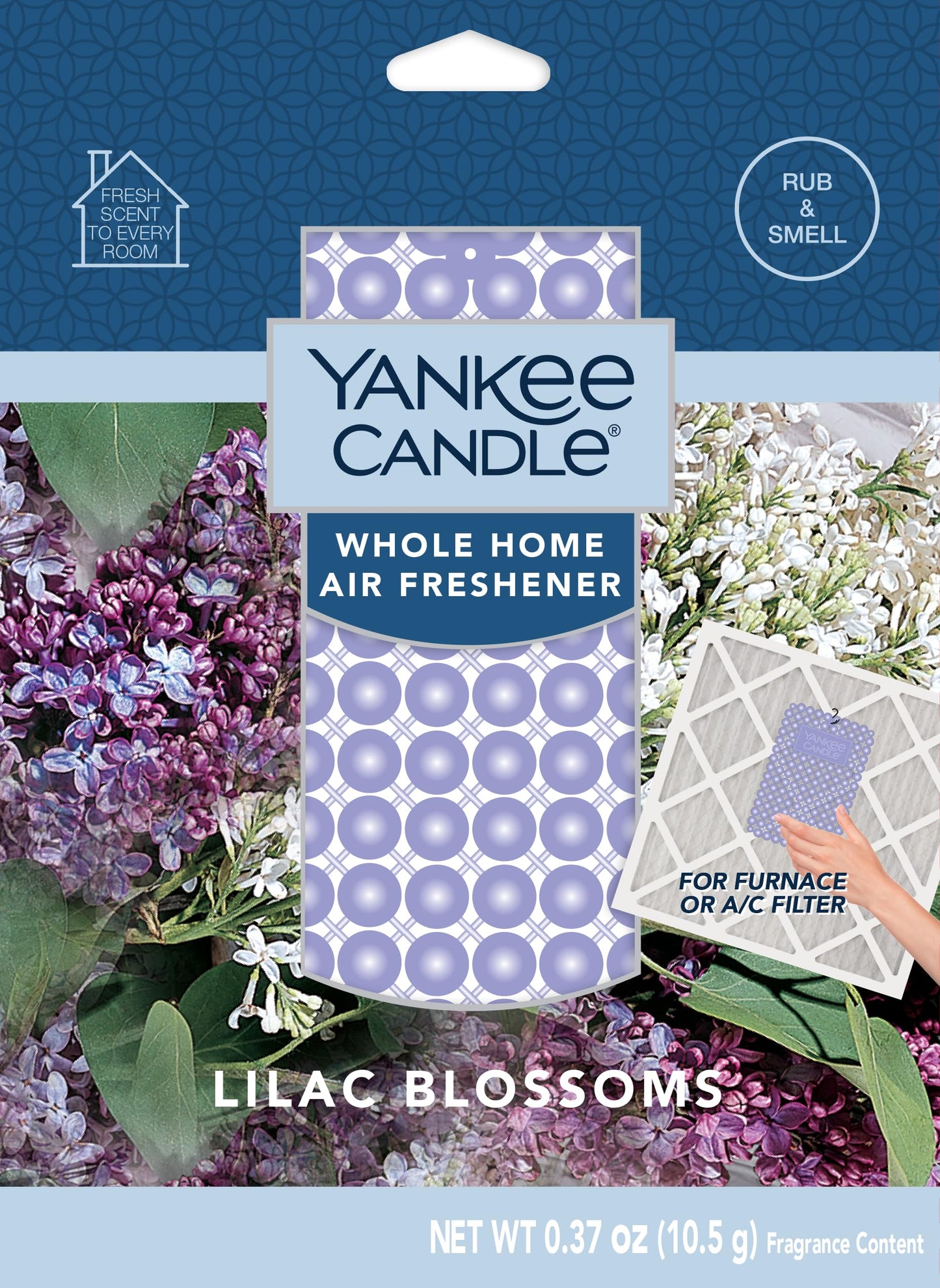 Yankee Candle Whole Home Air Freshener Variety Pack (Lilac Blossoms, Sage Citrus, Sun and Sand, & Sicilian Lemon) (2ea / Pack of 8)